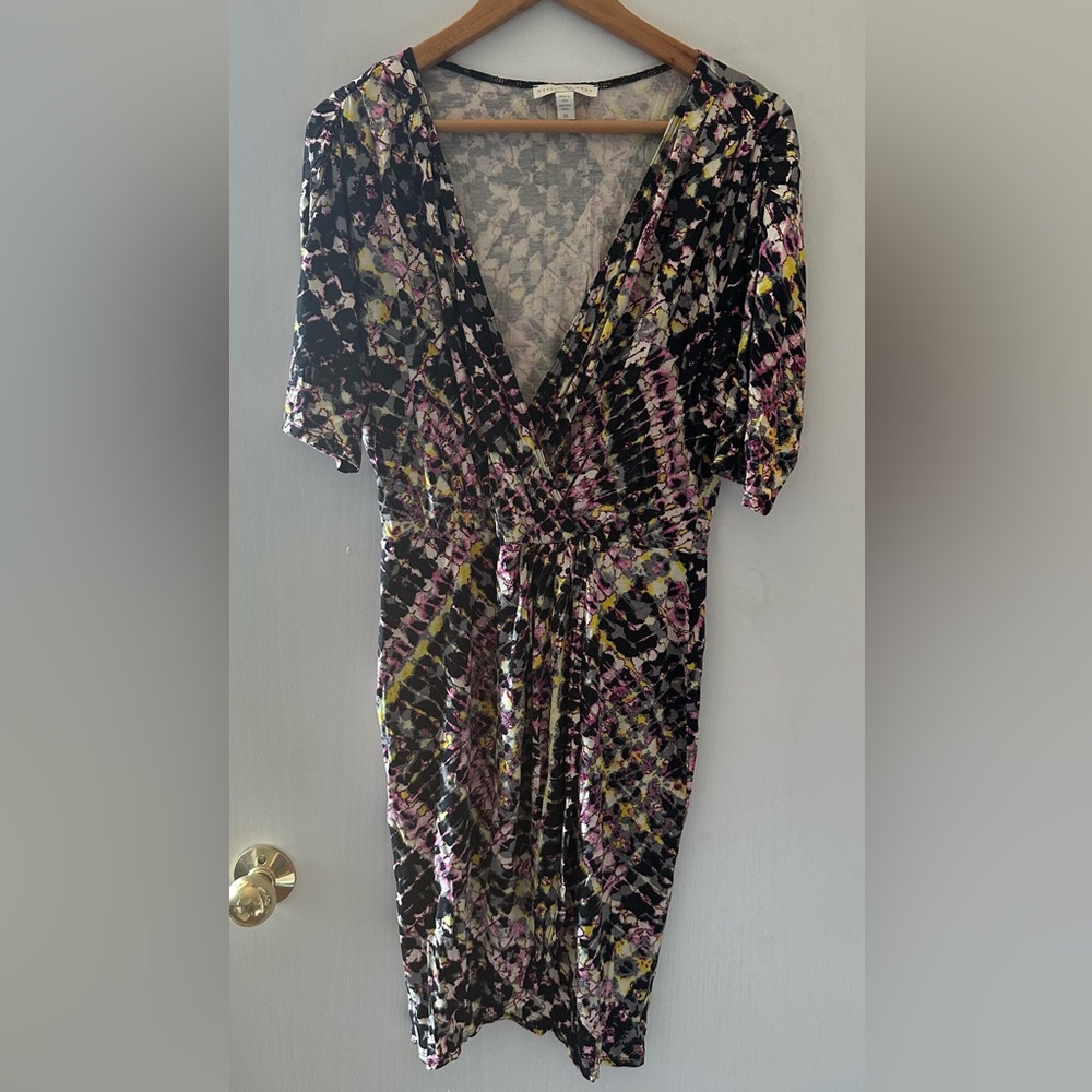 Western Wear Faux Wrap Dress - Size Medium